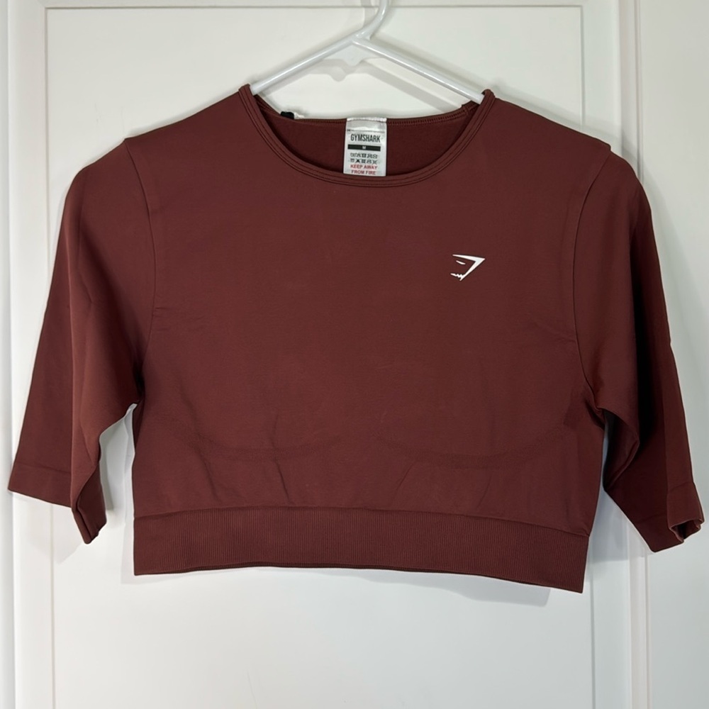Gymshark Crop Top Red Medium Women’s New